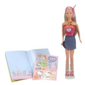 Steffi Love HELLO KITTY with notebook and Stickers