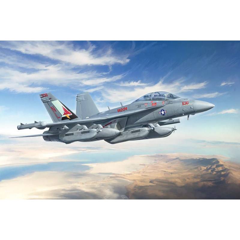 EA-18G Growler fighter plane to assemble and paint