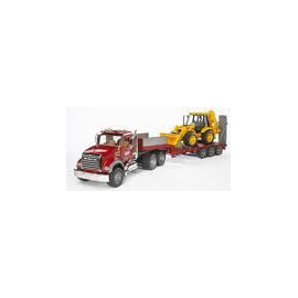 MACK machine carrier with backhoe loader.1/16