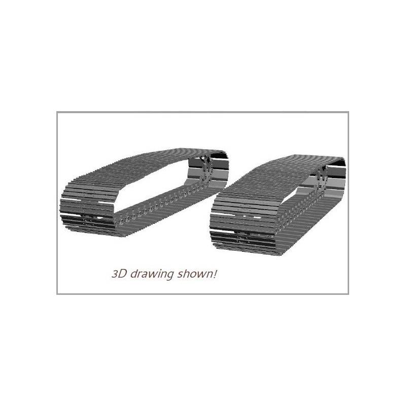 2 LGP tracks (width 28 mm) for VOLVO EC220E excavator