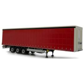 PACTON 3 Axles Red Tilt Trailer