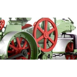 HAMM compactor roller 3 wheels year 1911 Die cast 