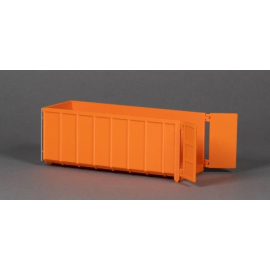 Container skip 36m3 orange Die cast 