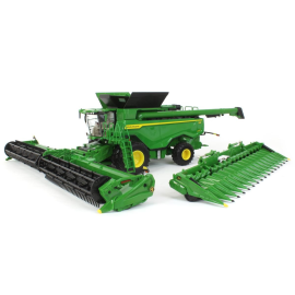 JOHN DEERE X9 1000 combine harvester with 2 cuts - Prestige Collection Die cast 