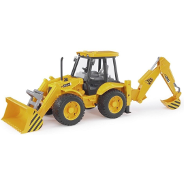 JCB 4 CX backhoe loader Scale: 1/16 Die cast 