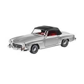 MERCEDES BENZ 190sl 1955 gray closed convertible friction model