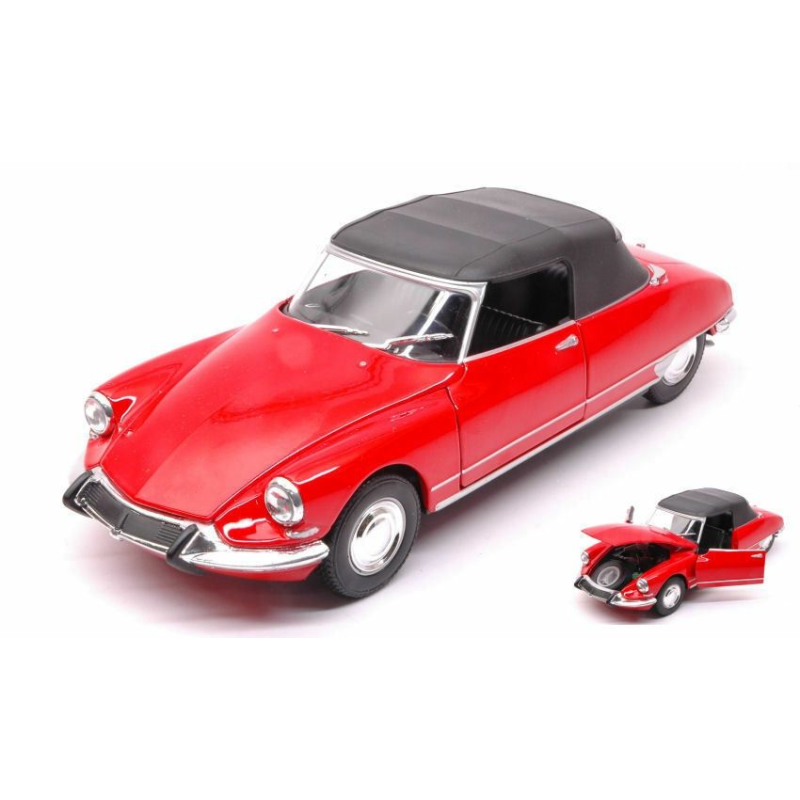 CITROEN DS 19 convertible closed red