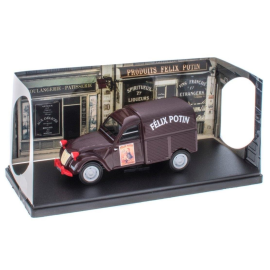 CITROEN 2 CV Felix Potin grocer's van without figurine from the series small utility vehicles for craftsmen and merchants Die ca