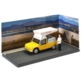 CITROEN Méhari Ice merchant at Loulou from the series of small utility vehicles for craftsmen and traders Die cast 