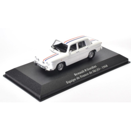 RENAULT 8 Gordini French Ski Team of the 1968 Olympic Games from the Gordini saga Die cast 