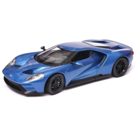 FORD GT 2017 blue Die cast 