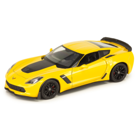 CHEVROLET Corvette Z06 2017 yellow Die cast 