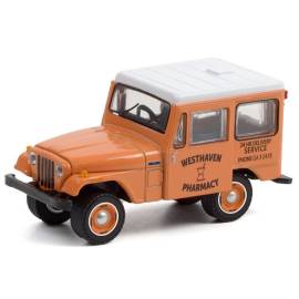 JEEP DJ-5 WESTHAVEN Pharmacy 1974 BLUE COLLAR COLLECTION in blister