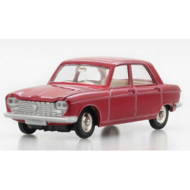 PEUGEOT 204 Red Sedan - ATLAS edition