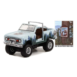 FORD Bronco 1967 from the SMOKEY BEAR series in blister Die cast 