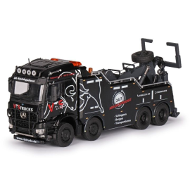 MERCEDES Arocs L classic space 8x4 EMPL BISON tow truck