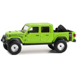 JEEP Gladiator Custom Hellephant 2021 green from the BARRETT JACKSON series in blister