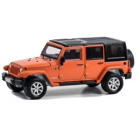 JEEP Wrangler Unlimited 2010 Orange from the film Cold Pursuit 2019 in blister