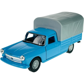 PEUGEOT 404 closed cover 1968 Blue friction Die cast 