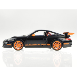 PORSCHE 911 GT3 RS Black and orange Die cast 