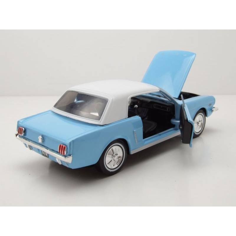 FORD Mustang 1964 blue JAMES BOND Thunderball