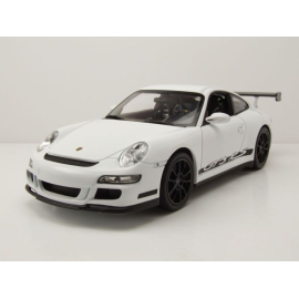 PORSCHE GT3 RS White friction wheel Die cast 