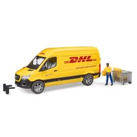 MERCEDES Sprinter DHL with driver and accessories