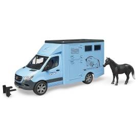 Mercedes Benz Sprinter with a horse