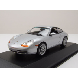 PORSCHE 911 (996) 1998 Metallic silver Die cast 