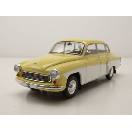 WARTBURG 312 1965 Yellow and white