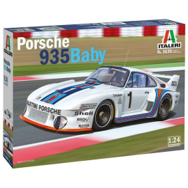 PORSCHE 935 Baby Martini model to assemble and paint