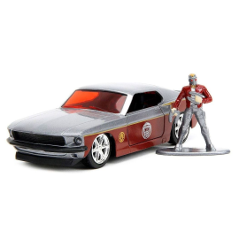 FORD Mustang Fastback with Star Lord Figure 1969 GUARDIANS OF THE GALAXY Die cast 