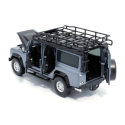 LAND ROVER defender 110 gray with sounds and lights