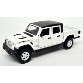 JEEP Gladiator White with sounds and lights Die cast 