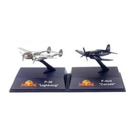 F4U-4 Corsair and P-38 Lightning Red Bull