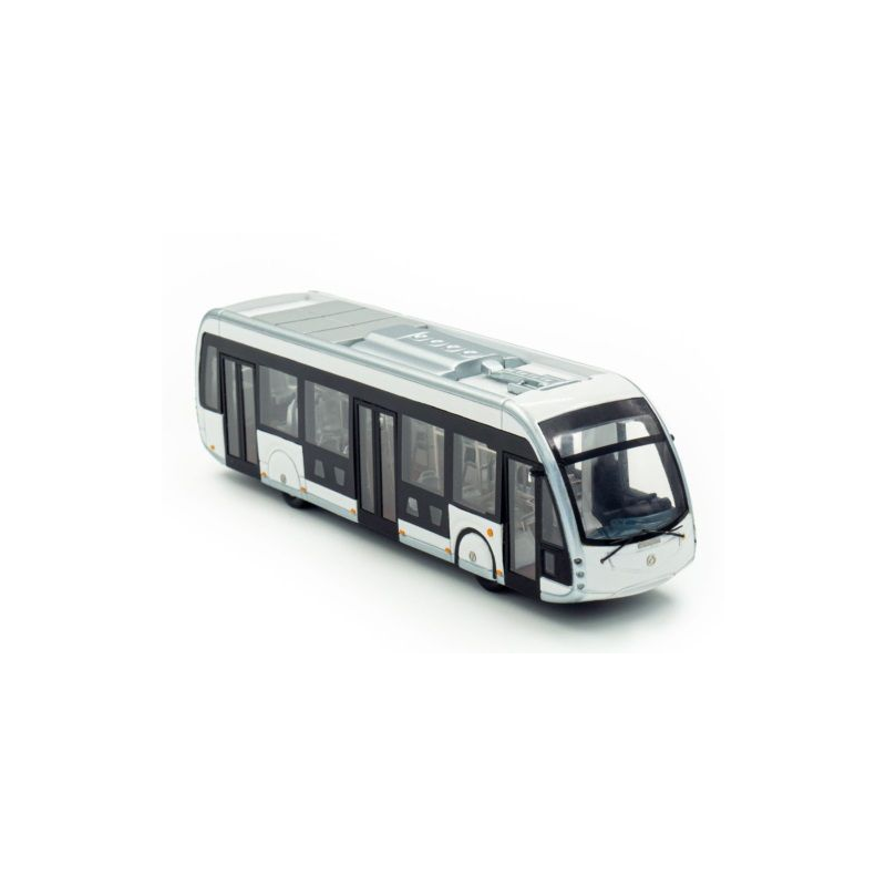 IRIZAR bus ie tram in white resin