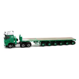 MERCEDES Actros BigSpace 6x4 with NOOTEBOOM platform 6 McGOVERN axles Limited to 150 copies. Die cast 