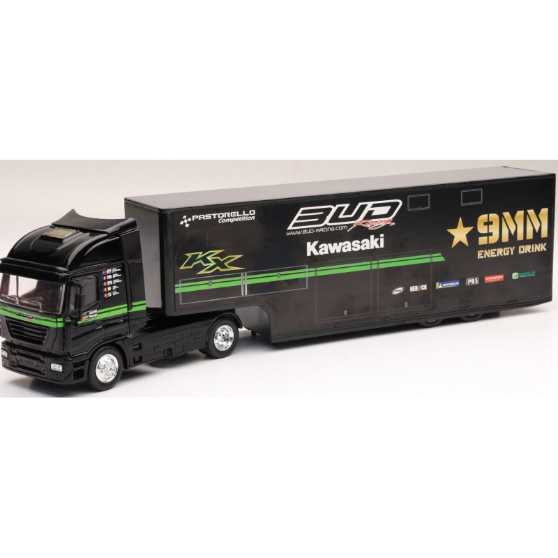 MAN 4x2 KAWASAKI BUD RACING TEAM Diecast truck model