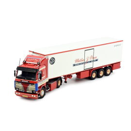 SCANIA R143 4x2 with 3-axle refrigerated trailer MATTHIAS J. BRAM Die cast 