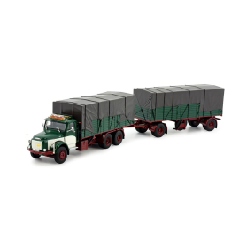 VOLVO N88 6x4 carrier with 2 axle trailer BILSPEDITION Die cast 