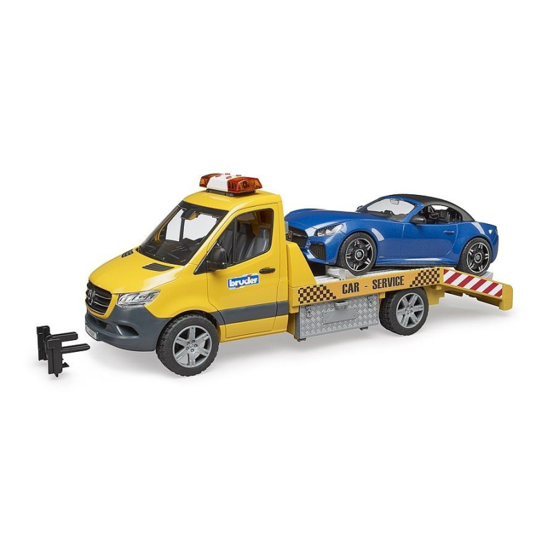 MERCEDES BENZ Sprinter recovery truck, with Roadster Die cast 