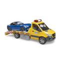 MERCEDES BENZ Sprinter recovery truck, with Roadster Diecast truck model