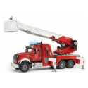 MACK granite fire truck with ladder and water pump Die cast 