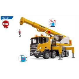 SCANIA Super 560R 8x4 with LIEBHERR crane Die cast 