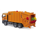 MAN TGS 6x4 trash can with 2 trash cans BRUDER