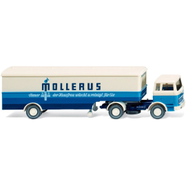 MERCEDES 1620 4x2 with semi-rigid body 1 Mollerus axle Die cast 