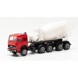 IVECO UNIC 6x4 with 2-axle mixer trailer Die cast 