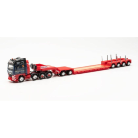 MAN TGX GX 8x4 with raised platform 6 axles BOWLER Die cast 