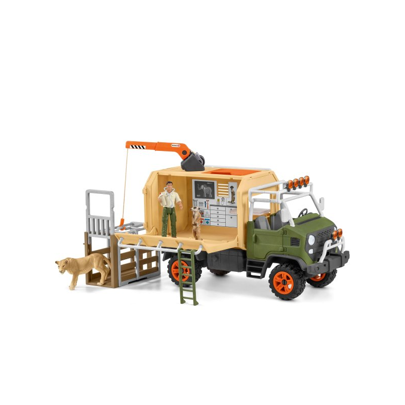 Animal rescue truck Die cast 