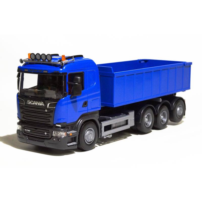 SCANIA R 730 8x4 blue Die cast 